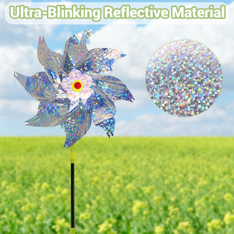 SMD35 colorful pinwheels garden: bright reflections create cheerful outdoor moments