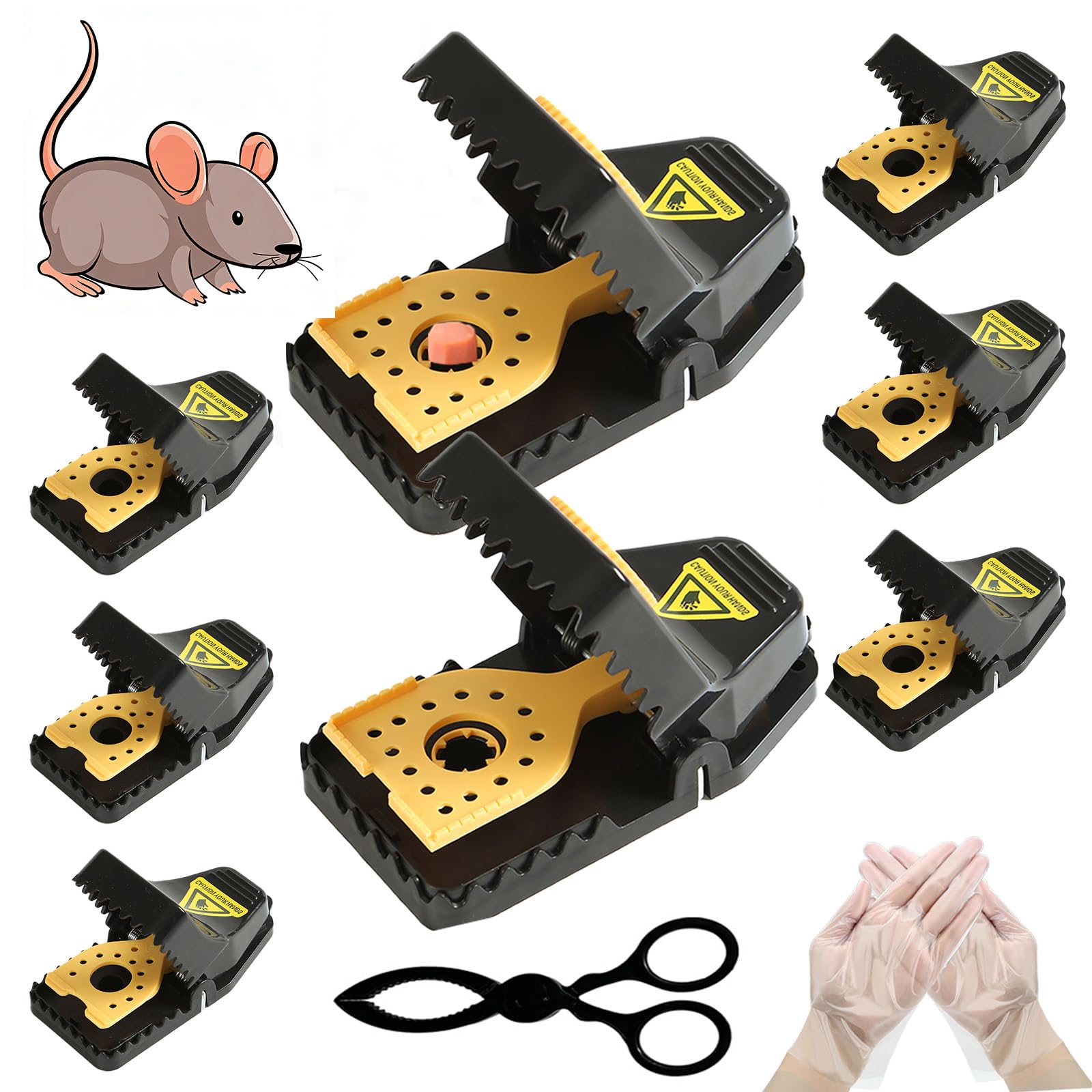 SMD35 mouse trap quick trigger for fast capture in indoor and outdoor settings.