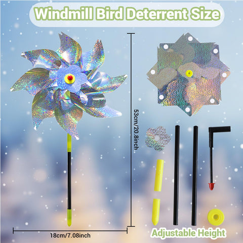 SMD35 Pinwheels quick to assemble for fast outdoor setup