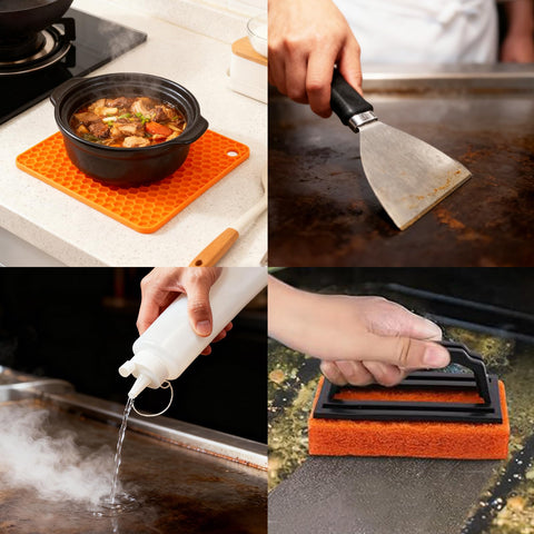 SmeltGrid basting dome helps cheese melt and vegetables steam.