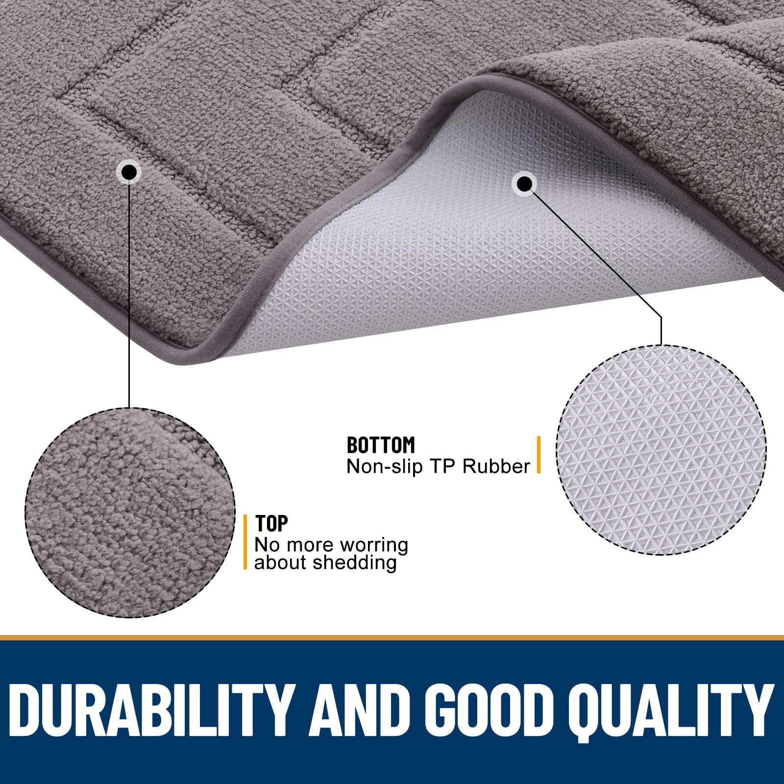 Smiry door mat with low-profile design won’t snag doors