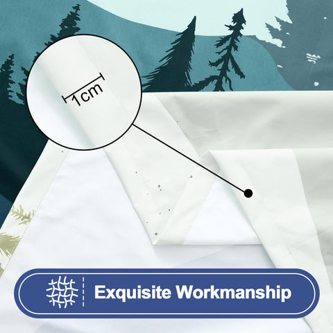 Elastic edges keep the cover secure on windy outdoor setups.