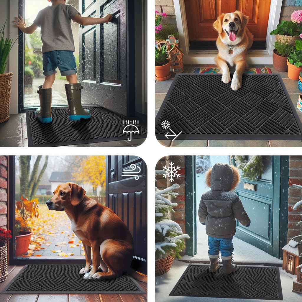 Smiry entrance mat ideal for homes, lobbies, offices and high-traffic entryways.
