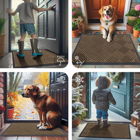 Smiry heavy-duty materials for busy entryways and high-traffic areas.