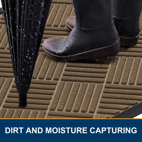 Smiry non-slip rubber edge prevents sliding for safe entry.