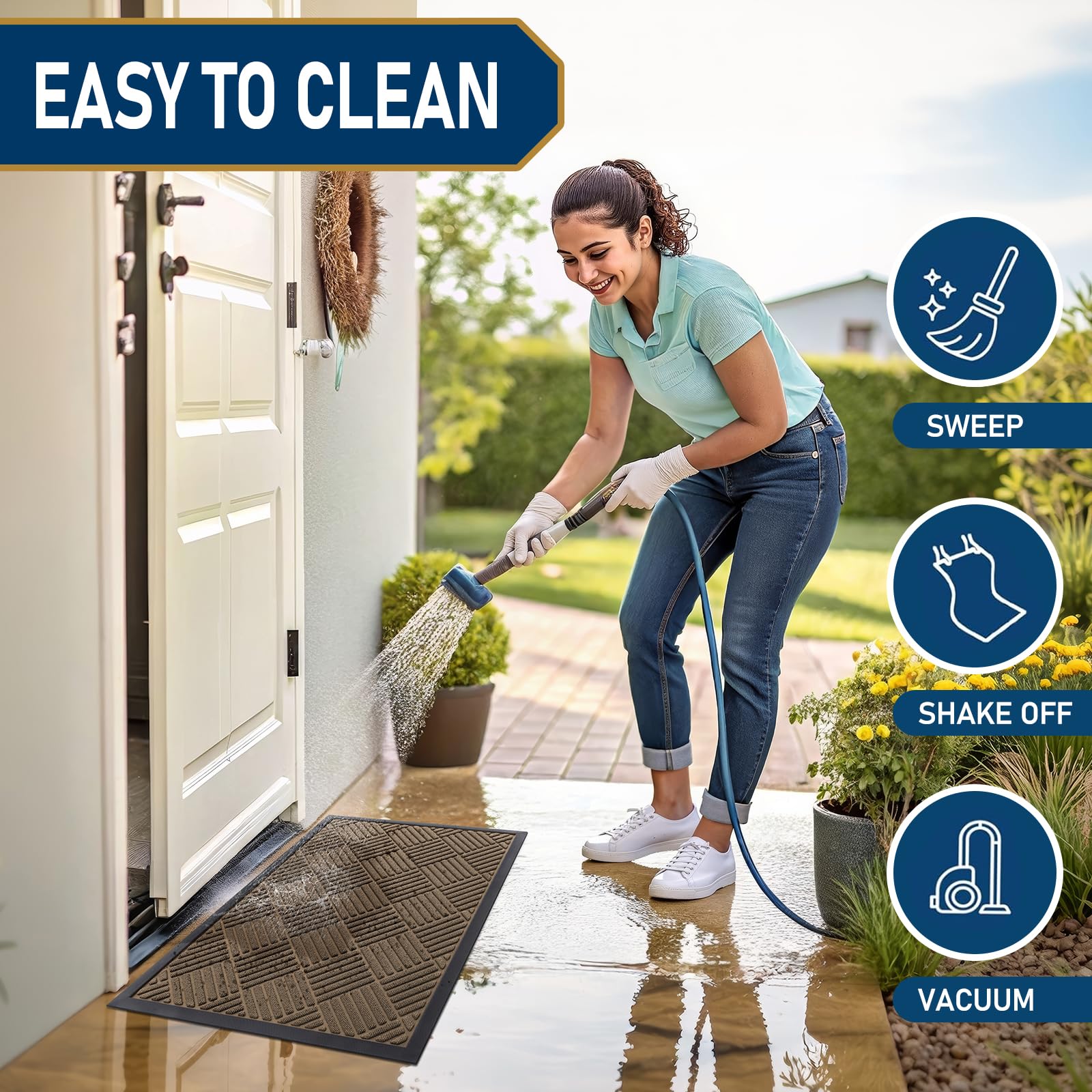 Smiry natural rubber handles rainy weather performance for durability.