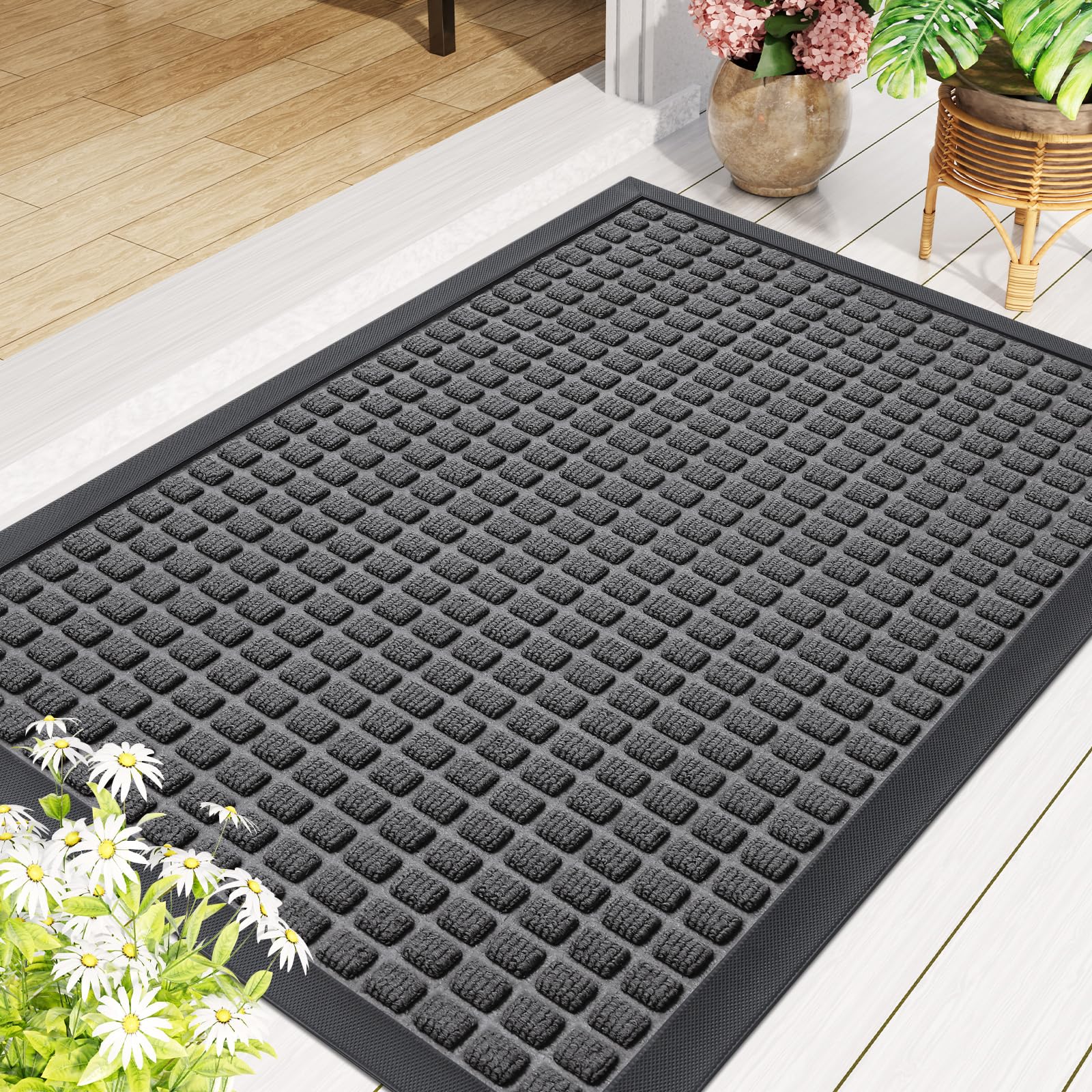 Smiry gift-ready entry mat makes a practical housewarming option.