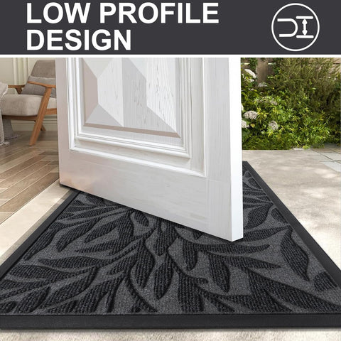 Smiry low-profile design fitting under doors for smooth operation