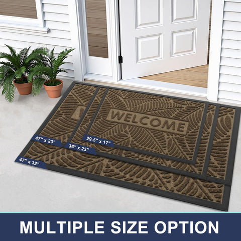 Smiry textured surface mat catches debris at the entry