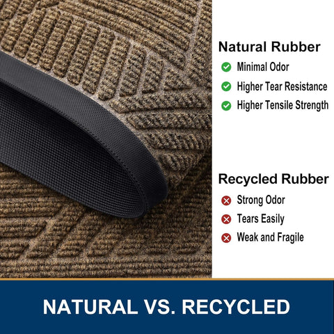 Smiry woven polyester surface traps dust and dirt.