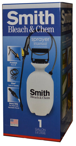 Smith Performance Sprayers 190285 Viton seals for chemical resistance and longevity.
