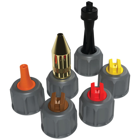 Smith Multi-Use Sprayer six-nozzle set offers versatile spray options.