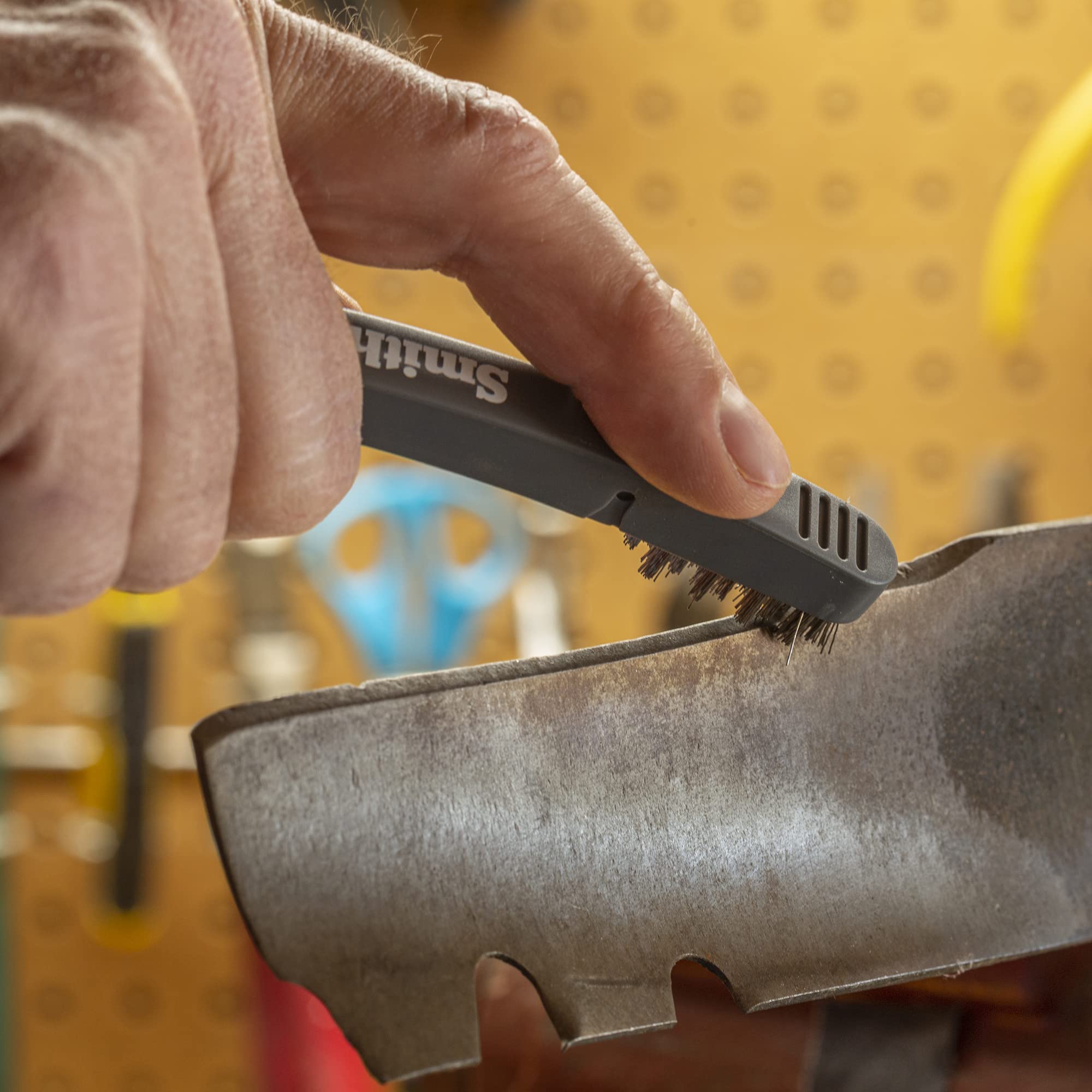 Compact design fits in a tote or shed