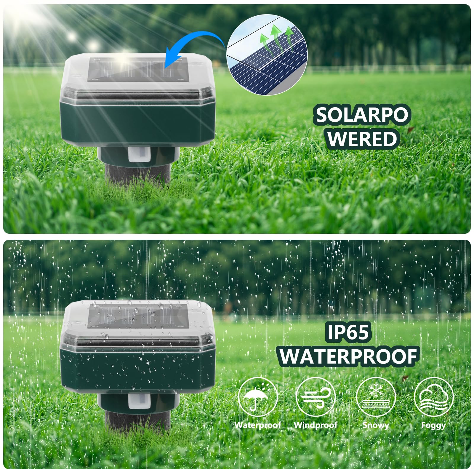SMKRKNG weatherproof shell withstands rain and snow for reliable outdoor protection