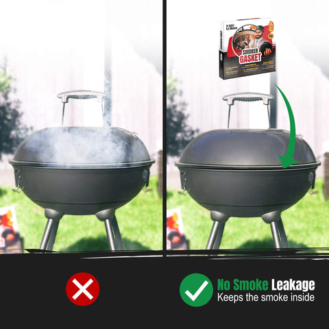 Smoker Chef self-adhesive tape enables quick, strong installation.