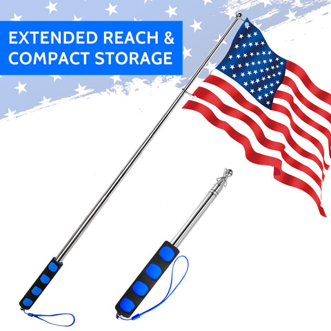 smrtcol flag clip system secures large flags quickly during outdoor ceremonies