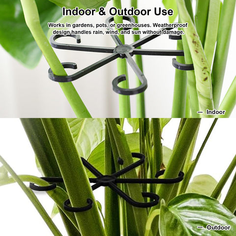 Smrtcol space-saving reusable stakes keep gardens tidy season after season.