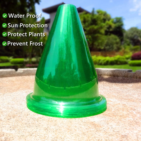 SMUJU green bell jar pack blending with garden aesthetics