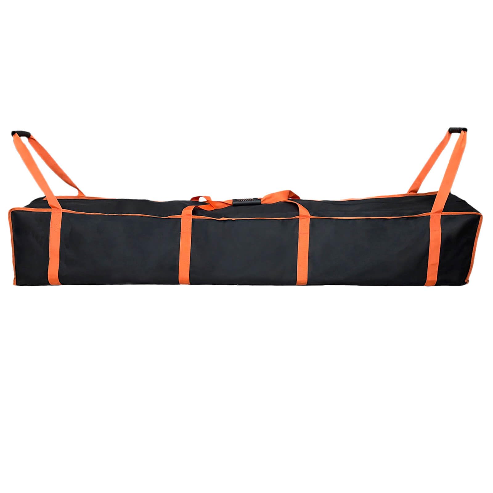 Smyhlf-us large tent storage bag with four handles for easy lifting.
