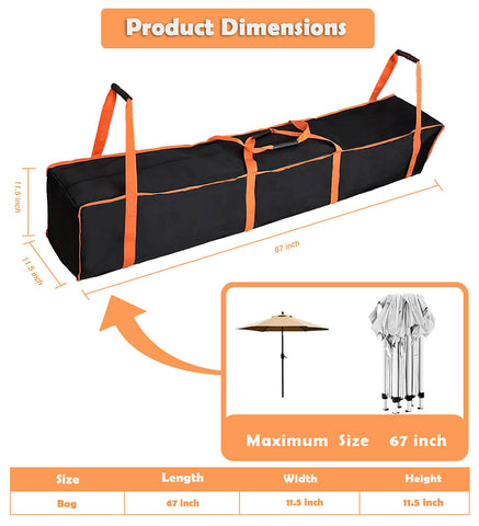 Smyhlf-us reinforced rubber handles provide secure transport for bulky gear.