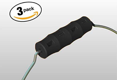 Snappy Grip attached to pet cages and live traps for lighter handling