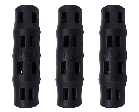 Snappy Grip ergonomic replacement bucket handle fitted to a wire bail for easier carrying