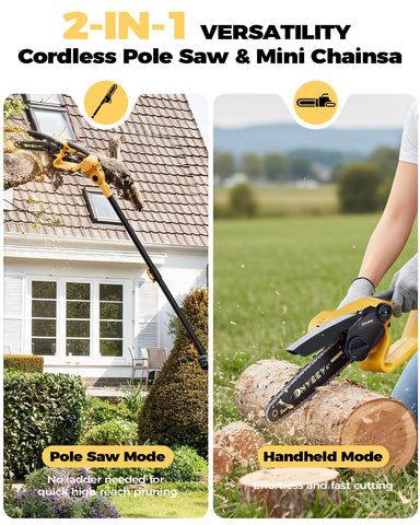 Snoonwee dual batteries with quick swap extend work time without downtime.