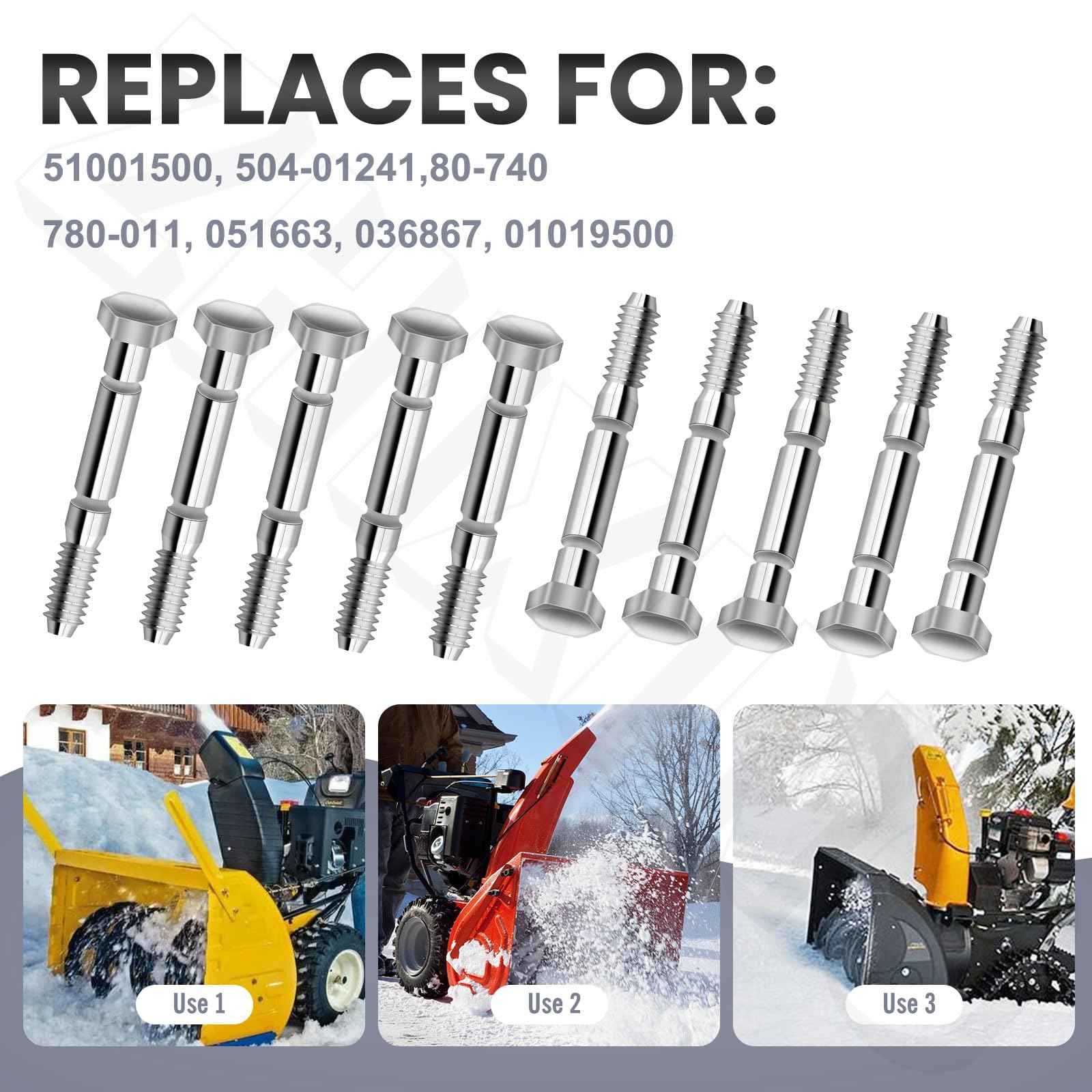 Snowbear bolt compatibility with Arien models ensures versatile replacement options.