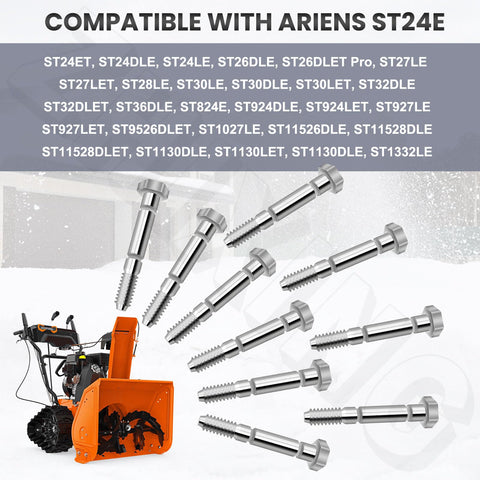 Snowbear durable steel construction for reliable performance in winter conditions.