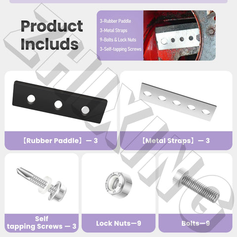 SnowBear self-tapping screws simplify on-site installation for quick upgrades.