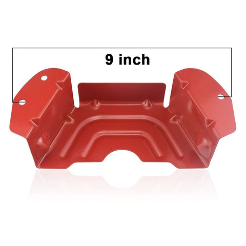 SnowBear installation guide visuals showing straightforward belt cover replacement steps
