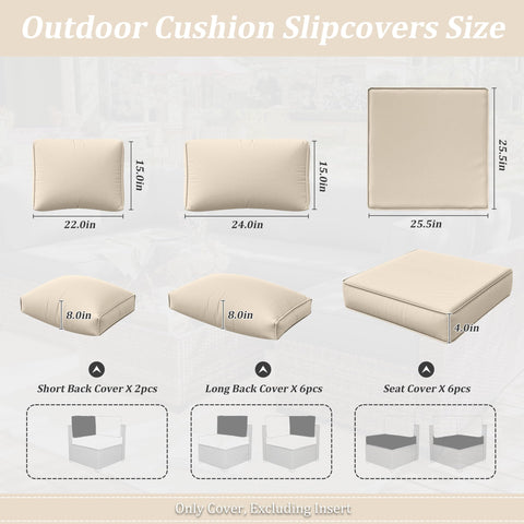 Snubbull cushion slipcovers backrest 22x15x8 close-up with snug fit