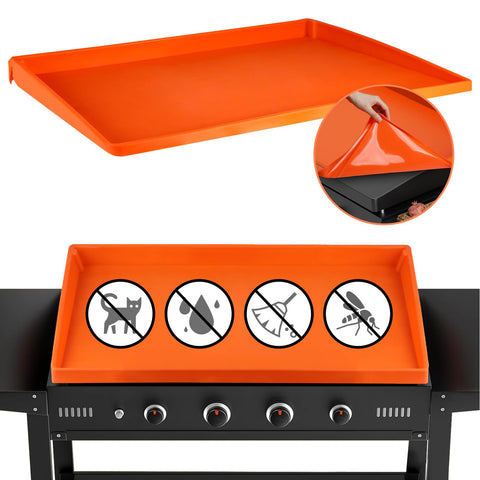 Snuggery 29inch silicone griddle mat with edge cover protects your grill top.