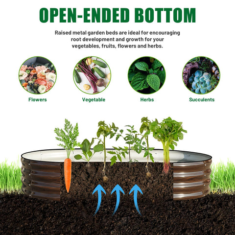 SnugNiture 2-piece raised bed kit ready for quick setup
