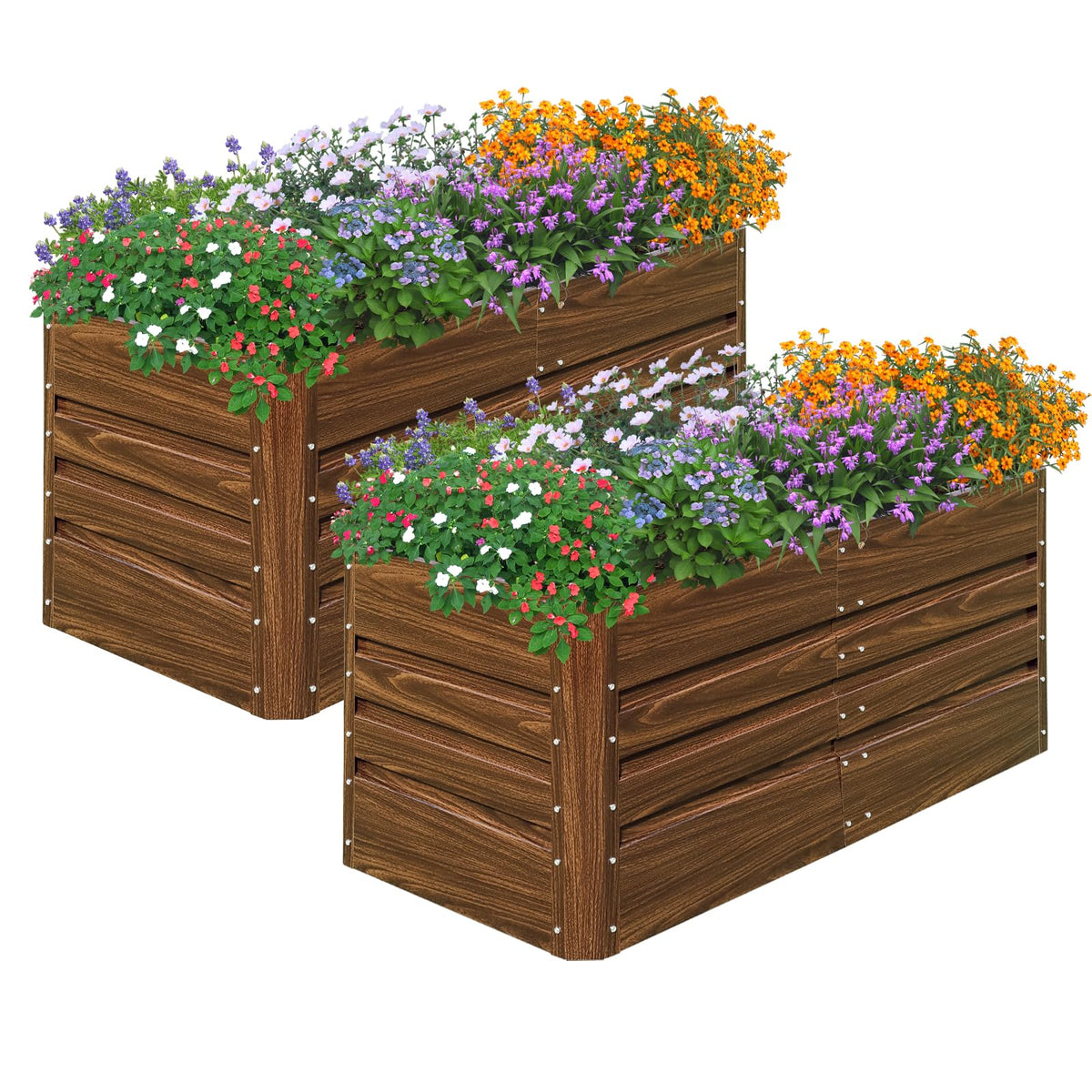 SnugNiture assembly guide for a durable raised bed, enabling quick setup.