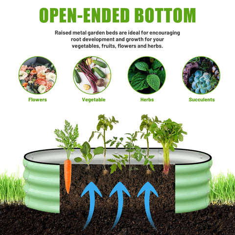 SnugNiture garden bed in use with thriving vegetables