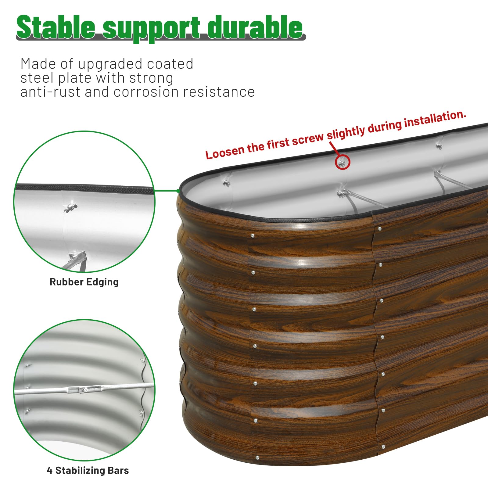 SnugNiture open-bottom drainage close-up promoting healthy root aeration