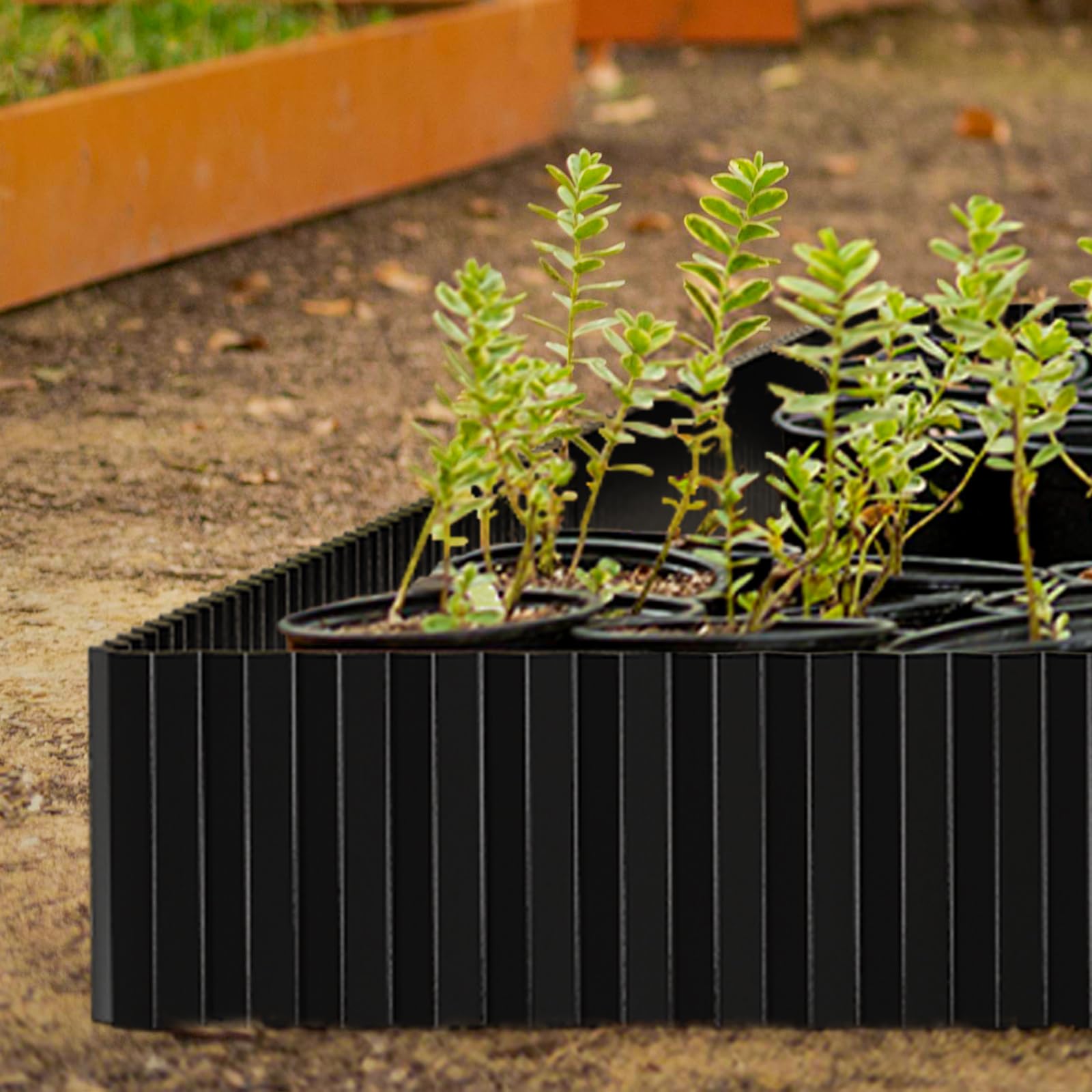 SnugNiture installation-ready edging supports quick DIY lawn projects.