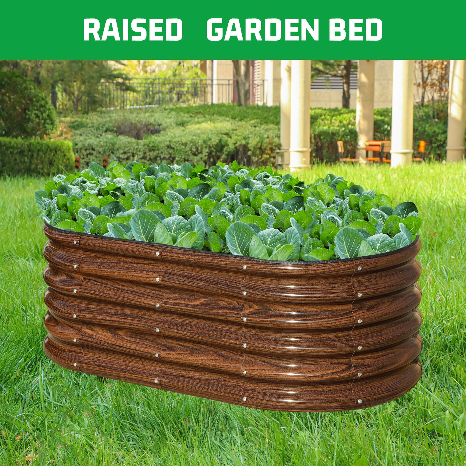 SnugNiture open base drain design promotes water drainage and plant health.