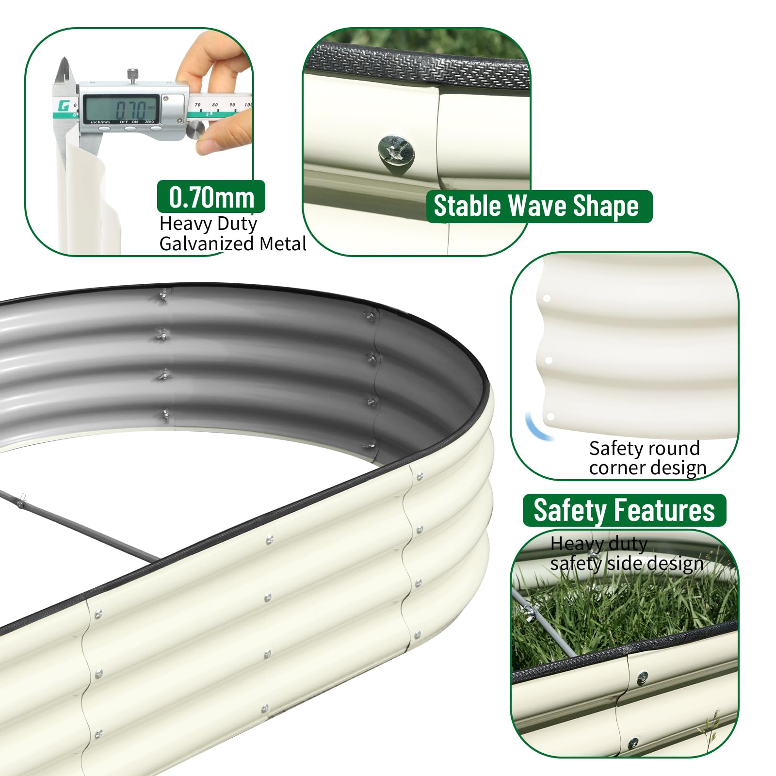 SnugNiture open base drainage closeup demonstrates easy soil drainage and light handling