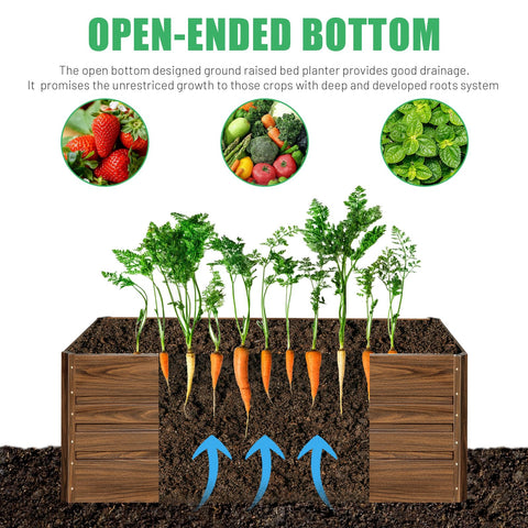 SnugNiture open-bottom drainage bed showing drainage-friendly design.