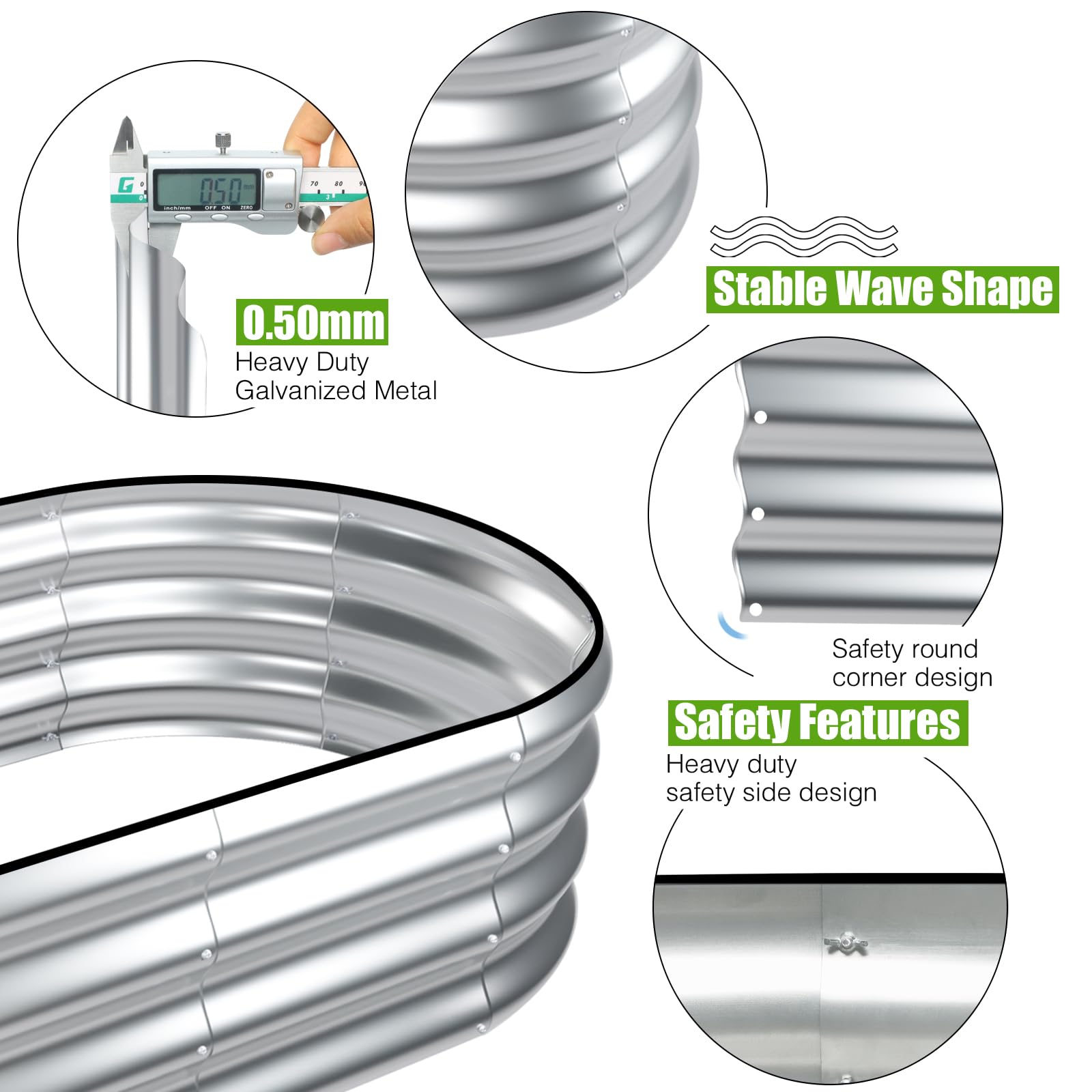 SnugNiture raised bed drainage system supports healthy root growth