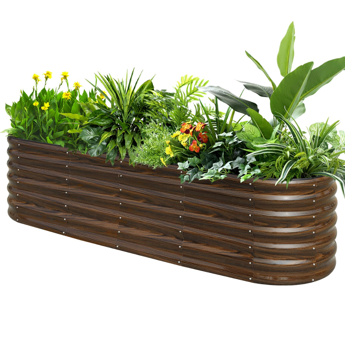 SnugNiture raised garden bed assembly shows quick, tool-assisted setup for beginners.