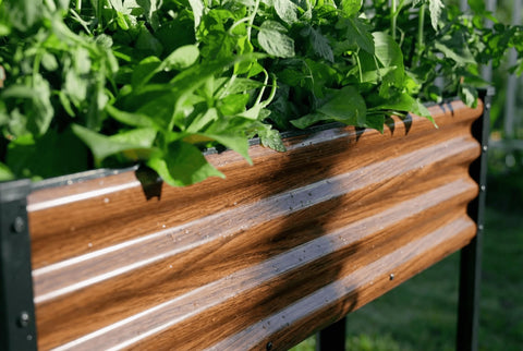 SnugNiture raised garden bed with legs outdoor-ready for patio or balcony