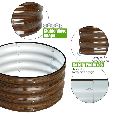 SnugNiture open-bottom bed enables drainage and healthier root growth.