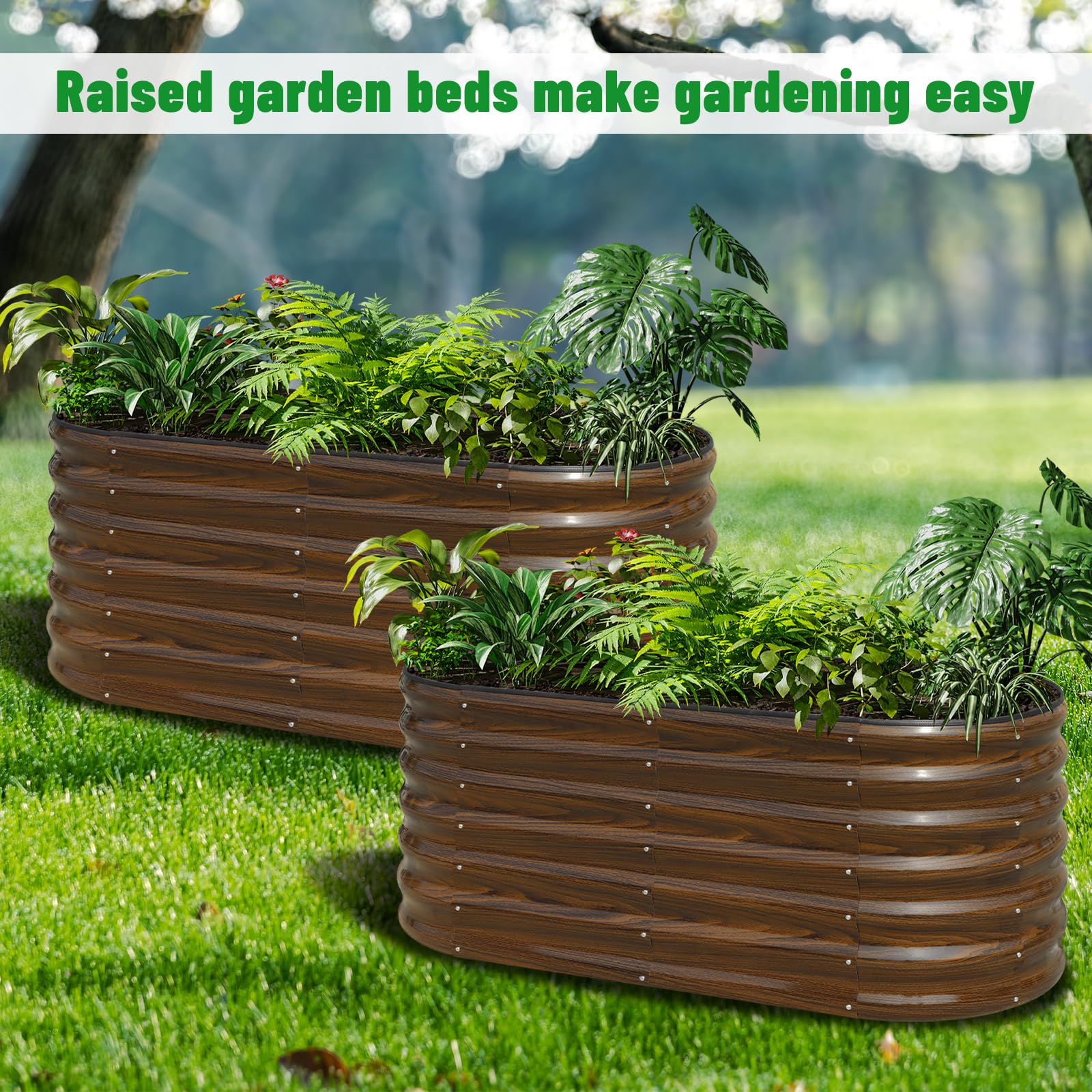 SnugNiture two-piece kit outdoors ready for patio or balcony gardening