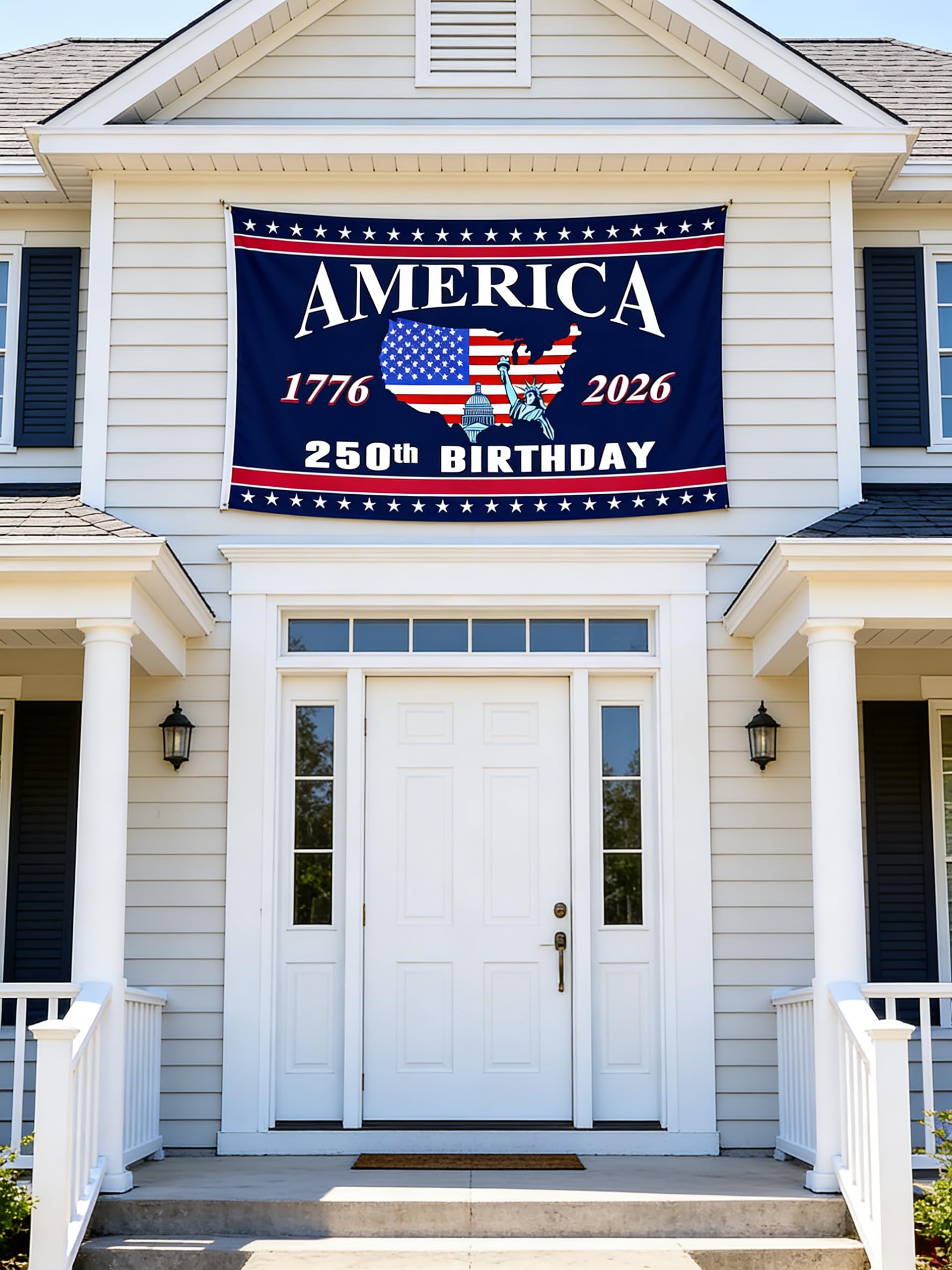 Snungee outdoor polyester flag resists fading for bright color