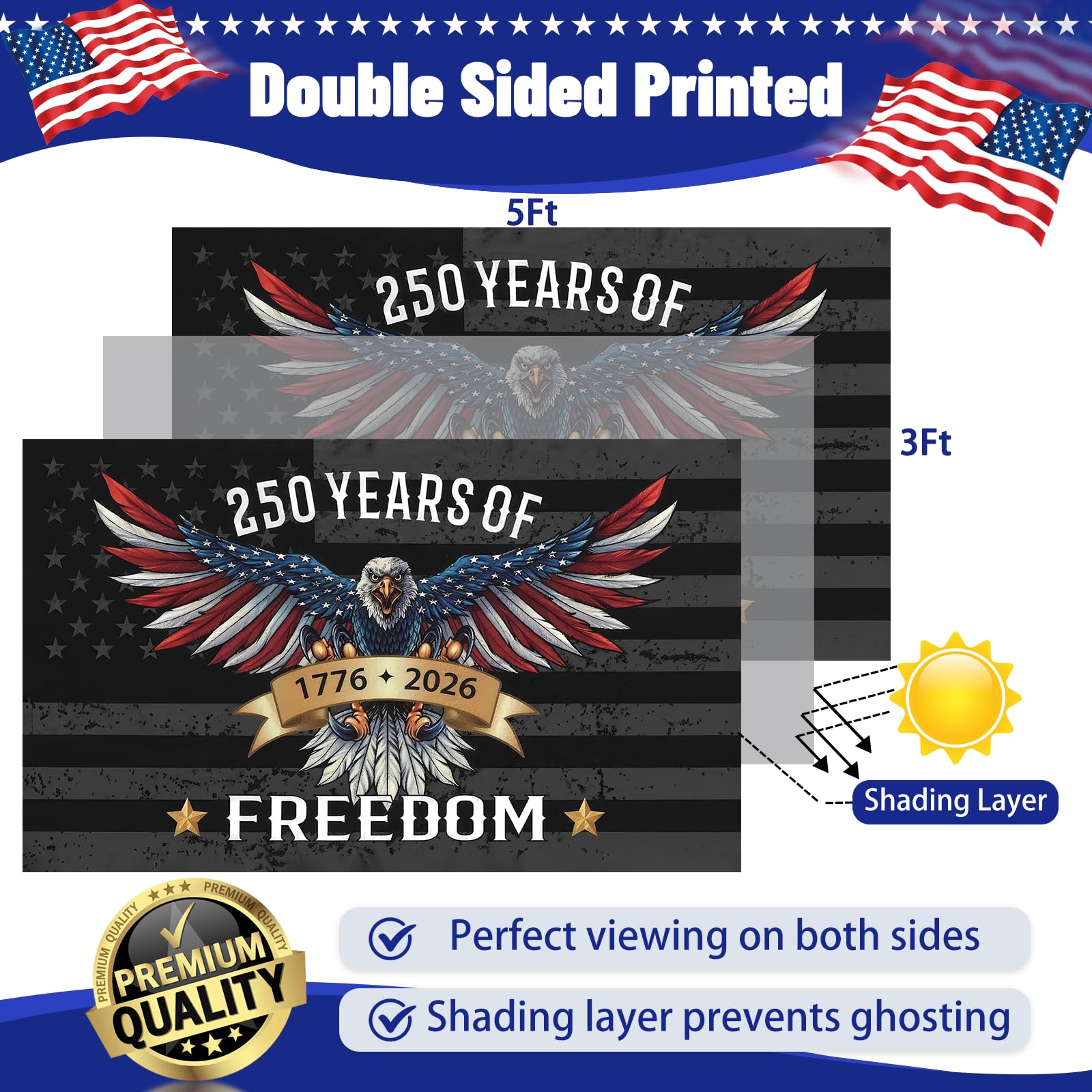 3-ply construction with reinforced stitching and brass grommets for durability