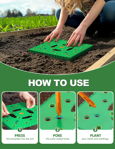 Snurfado Seed Spacer Tool ideal for beginners learning spacing
