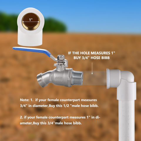 SNUTUYA durable garden irrigation faucet is ready for outdoor use on patios and yards.
